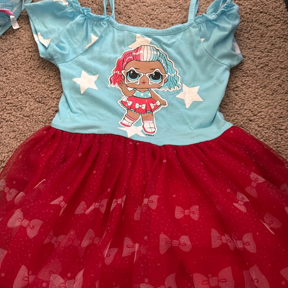 LOL ❤️💙🤍 dress